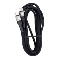 BLUE STAR pīts kabelis 3A 60W Type C uz Type C PD QC4.0 TFK-DC-004 2 m melns