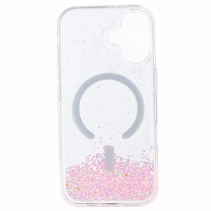 Tel Protect Moonlite magnētiskais viedtālruņa apvalks Iphone 17 rozā caurspīdīgs