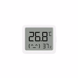 Xiaomi Smart Temperature and Humidity Monitor 3 Mini QBH4312GL – kompakts temperatūras un mitruma monitors, balts