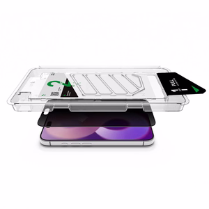 AmazingThing Radix +Care privātuma stikls ar uzstādīšanas rāmi iPhone 18 Pro