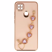 Trend viedtālruņa apvalks Xiaomi Redmi 10A dizains 2 gaiši rozā