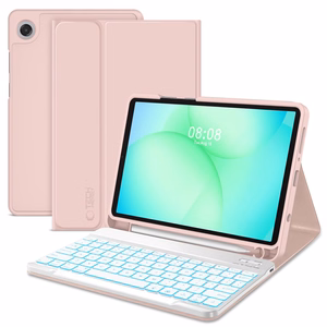 Tech-Protect SC Pen macins priekš Samsung Galaxy Tab A9 / A11 8.7 X110 / X115 / X133 / X135 - Roza