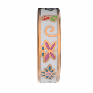 Forever Smartring Botanical SR-101 rozā zelts izmērs 8
