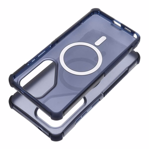Maciņš priekš Samsung A27 Forcell F-Protect BumperX Premium saderīgs ar MagSafe tumši zils