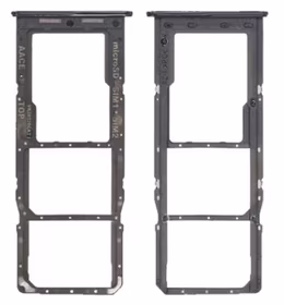 SIM kartes turētājs Samsung A13 A135/A137 Black oriģināls (servisa iepakojums)
