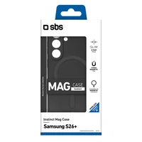 SBS Instinct Mag Maciņš for Samsung Galaxy S26 Plus saderīgs ar MagSafe - melns