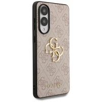 Guess Big 4G Logo Classic Logo viedtālruņa apvalks Samsung Galaxy S25 Edge - rozā