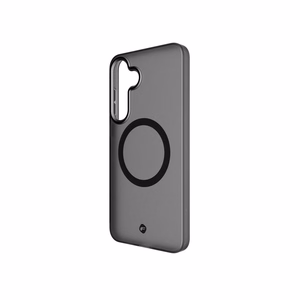 FORCELL F-PROTECT Leveli ar divu slāņu 4D tehnoloģiju, militārā nolaišanas pārbaude saderīgs ar MagSafe SAMSUNG S25 PLUS - dūmīgs melns