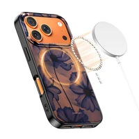 Tech-Protect Lamano MagSafe maciņš iPhone 17 Pro brūni violets