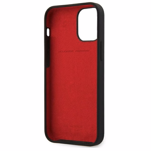 Ferrari FESSIHCP12SBK iPhone 12 mini 5.4" чёрный/чёрный жёсткий чехол On Track Silicone