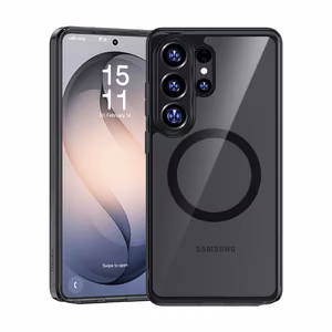 Benks Magnētiskais kristāla TPU rāmja korpuss (0050) priekš Samsung Galaxy S26 Ultra black