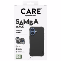 CARE by PanzerGlass Stilīgs Samba Magnētiskais viedtālruņa apvalks iPhone 17 - melns