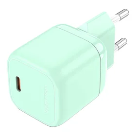 Vention FAKG0-EU USB-C GaN 30W baro lādētājs (zaļš)