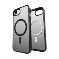 Puro TPU viedtālruņa apvalks no TPU GRADIENT ar MagSafe un gradienta efektu priekš iPhone 16E, melns