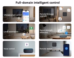 TUYA vairāku režīmu vārteja, ZigBee, Wi-Fi 2,4/5 GHz, Bluetooth