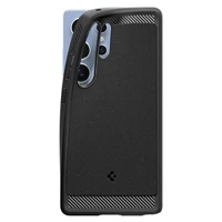 Spigen Rugged Armor Mag apvalks Samsung Galaxy S25 Ultra - melns