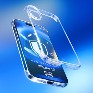 3mk Just20g Caurspīdīgs viedtālruņa apvalks Apple iPhone 16 - caurspīdīgs