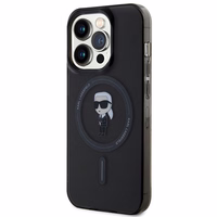 KARL LAGERFELD KLHMP14LHFCKNOK IPHONE 14 PRO 6.1 "MELNS/MELNS MACIŅŠ IML IKONIK MAGSAFE
