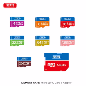 XO atmiņas karte 128GB microSDXC cl. 10 + adapteris