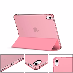 Tech-Protect SC Pen Hybrid apvalks iPad 10 / 2022 - rozā - caurspīdīgs