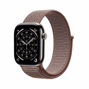 Crong Nylon Apple Watch sporta siksniņa, 38/40/41/42 mm, Smokey Mauve
