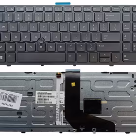 Keyboard HP ZBook 15 G1 G2, with backlight and trackpoint, US