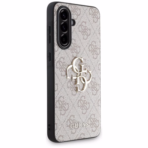 Guess Big 4G Logo Classic Logo viedtālruņa apvalks Samsung Galaxy A56 - rozā