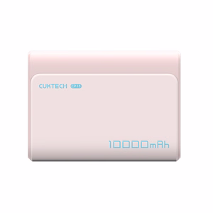 Внешний аккумулятор Cuktech CP13 30W 10000mAh USB-C + USB-A розовый