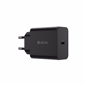 Devia Rocket PD 45 W – sienas lādētājs ar 1× USB-C, melns