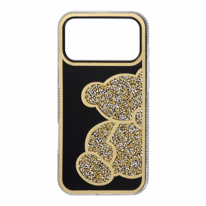 Чехол для iPhone 17 PRO MAX Teddy Bear золотой