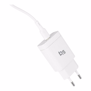 Зарядное устройство Blue Star USB C QC4.0 PD 3A 18W + кабель USB C — Lightning TFK-TC-1099C белое