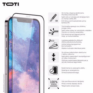 PREMIUM закаленное стекло 3D защита экрана полное покрытие для Apple iPhone 16 Pro Max