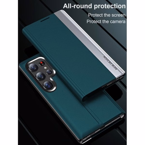 Telefona maciņš "Sleep Case Pro" Samsung S931 S25 zaļš