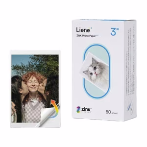 Liene Pearl printera papīrs, 2x3", 50 loksnes