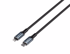 Havit CB6311 - USB Type C uz Lightning kabelis, 1 m (melns)