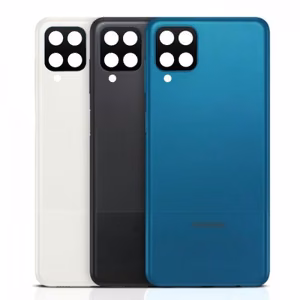 Aizmugurējais vāciņš Saderīgs ar Samsung A125 A12 / Sarkans / (ar camera lens) HQ