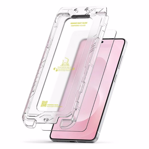 Ringke Easy Slide 2 komplekts rūdītais stikls Samsung Galaxy S25 Edge - caurspīdīgs