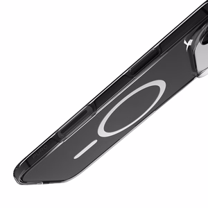 Puro Impact caurspīdīgs D3O TPU+PC magnētiskais viedtālruņa apvalks iPhone 17 Air - caurspīdīgs