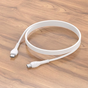 Kabelis USB C uz USB C Hoco PD 60W 1 m X37 balts