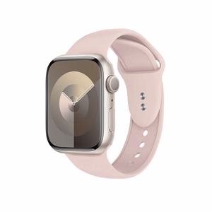 Crong Liquid siksniņa Apple Watch 38 / 40 / 41 / 42 mm, smilšu rozā