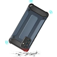 Hybrid Armor viedtālruņa apvalks Samsung Galaxy A56 – sudrabains