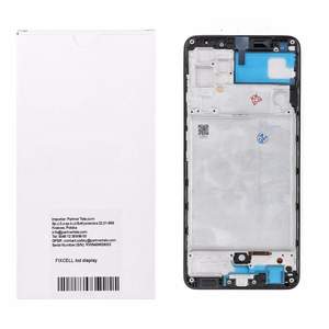 REWA OLED LCD displejs ar rāmi SAMSUNG A32 4G, melns