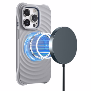 Circle Mag viedtālruņa apvalks iPhone 12 / 12 Pro 6,1" pelēka