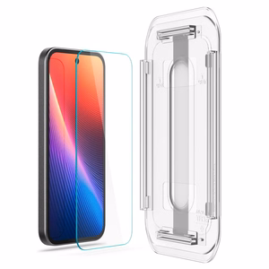 Spigen Glas.TR "Ez Fit" rūdītā stikla komplekts (2 gab.) Google Pixel 9A - caurspīdīgs