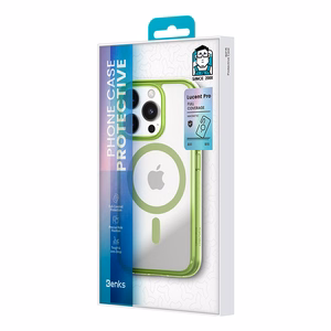 Benks Magnetic Lucent Pro maciņš iPhone 16 Pro zaļš