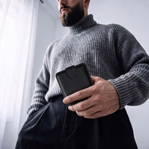Tech-Protect Wallet Case for Samsung Galaxy Z Flip 8 - Black