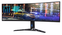 Lenovo Legion R45w-30 computer monitor 113 cm (44.5") 5120 x 1440 pixels DQHD LED melns