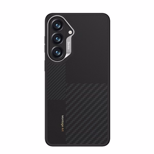 Benks Montage Magnetic Armor Pro Kevlar maciņš metāla rāmis 600D+1500D L048 priekš Samsung Galaxy S26 melns