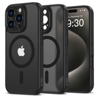 Tech-Protect MagCam Magnētiskais iPhone 16 Pro Max viedtālruņa apvalks - daļēji caurspīdīgs
