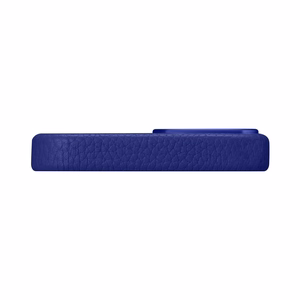 iCarer Litchi Premium ādas viedtālruņa apvalks iPhone 14 Plus Magnētiskais ādas apvalks ar MagSafe Tumši zils (WMI14220711-DB)